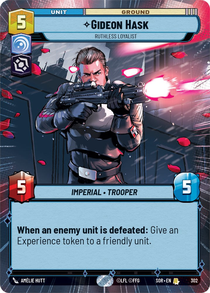 Gideon Hask - Gideon Hask (Hyperspace) (302) [Spark of Rebellion] | Grognard Games