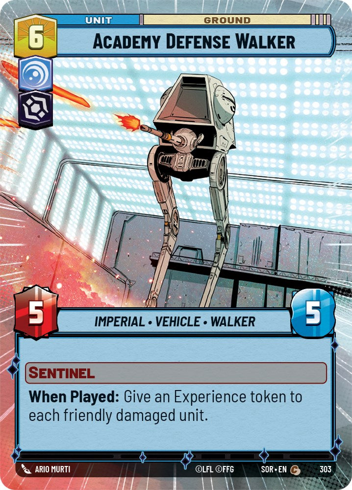 Academy Defense Walker (Hyperspace) (303) [Spark of Rebellion] | Grognard Games