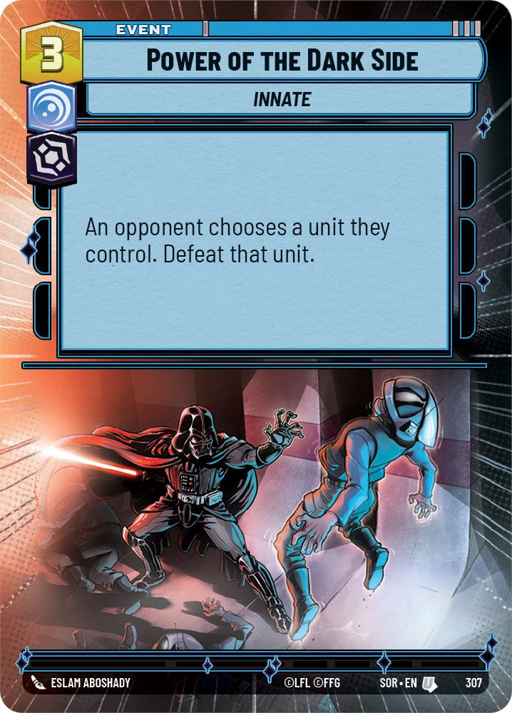 Power of the Dark Side (Hyperspace) (307) [Spark of Rebellion] | Grognard Games
