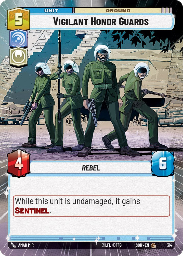 Vigilant Honor Guards (Hyperspace) (314) [Spark of Rebellion] | Grognard Games