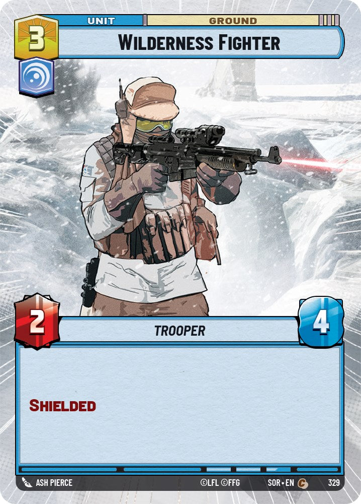 Wilderness Fighter (Hyperspace) (329) [Spark of Rebellion] | Grognard Games