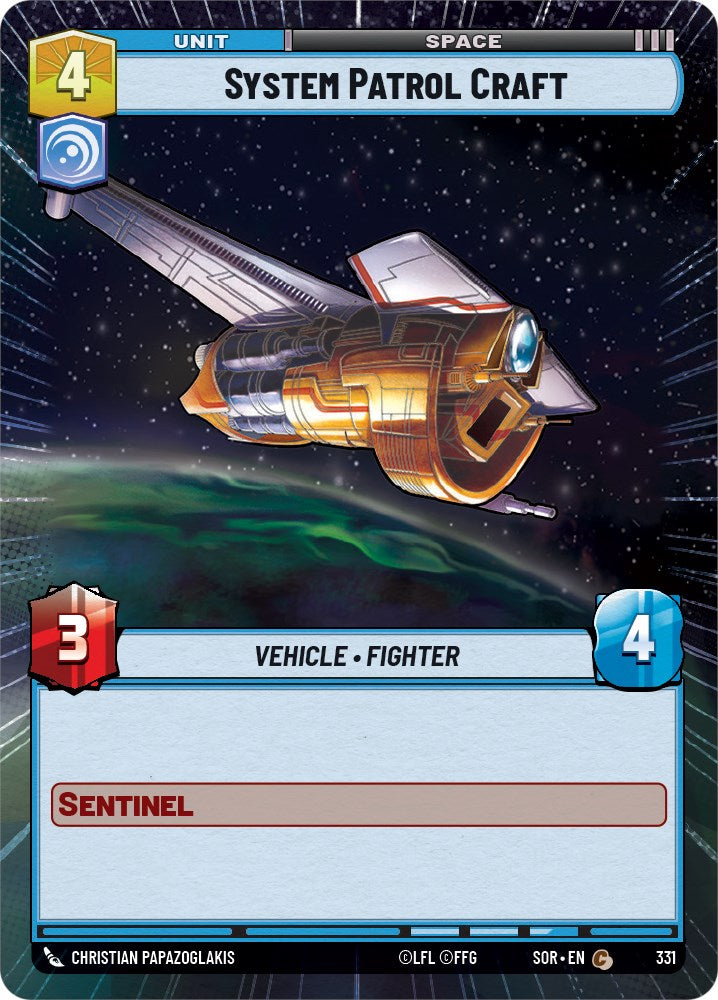 System Patrol Craft (Hyperspace) (331) [Spark of Rebellion] | Grognard Games