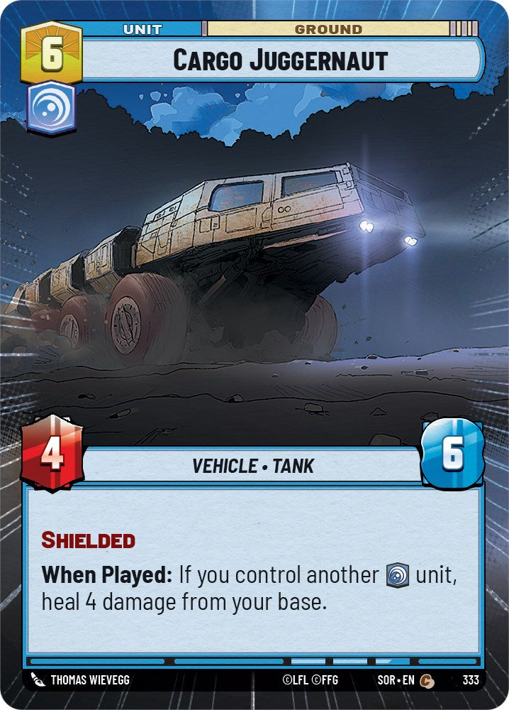 Cargo Juggernaut (Hyperspace) (333) [Spark of Rebellion] | Grognard Games