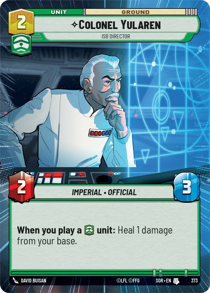 Colonel Yularen - ISB Director (Hyperspace) (373) [Spark of Rebellion] | Grognard Games