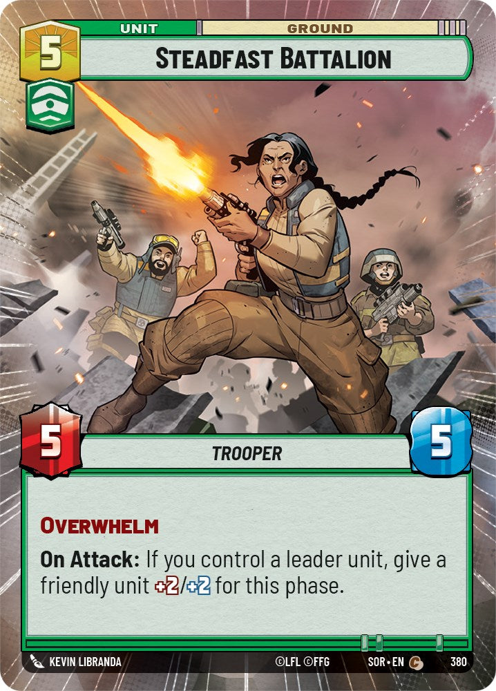 Steadfast Battalion (Hyperspace) (380) [Spark of Rebellion] | Grognard Games