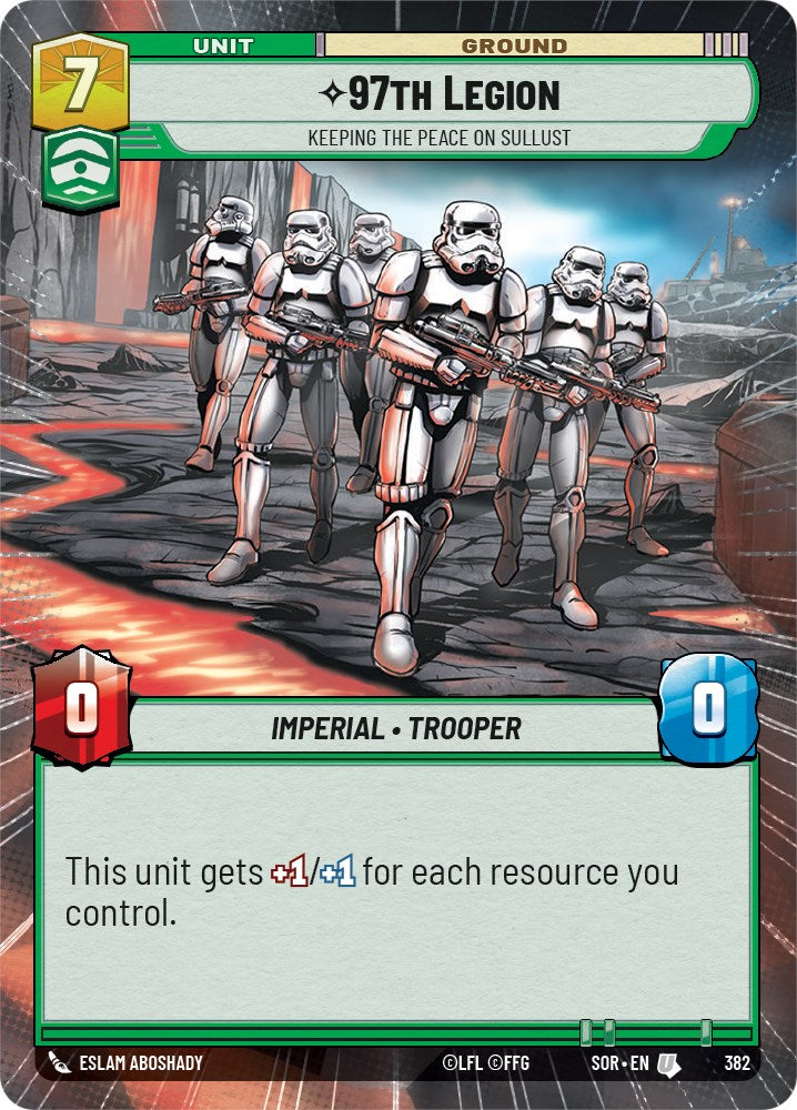 97th Legion - Keeping the Peace on Sullust (Hyperspace) (382) [Spark of Rebellion] | Grognard Games