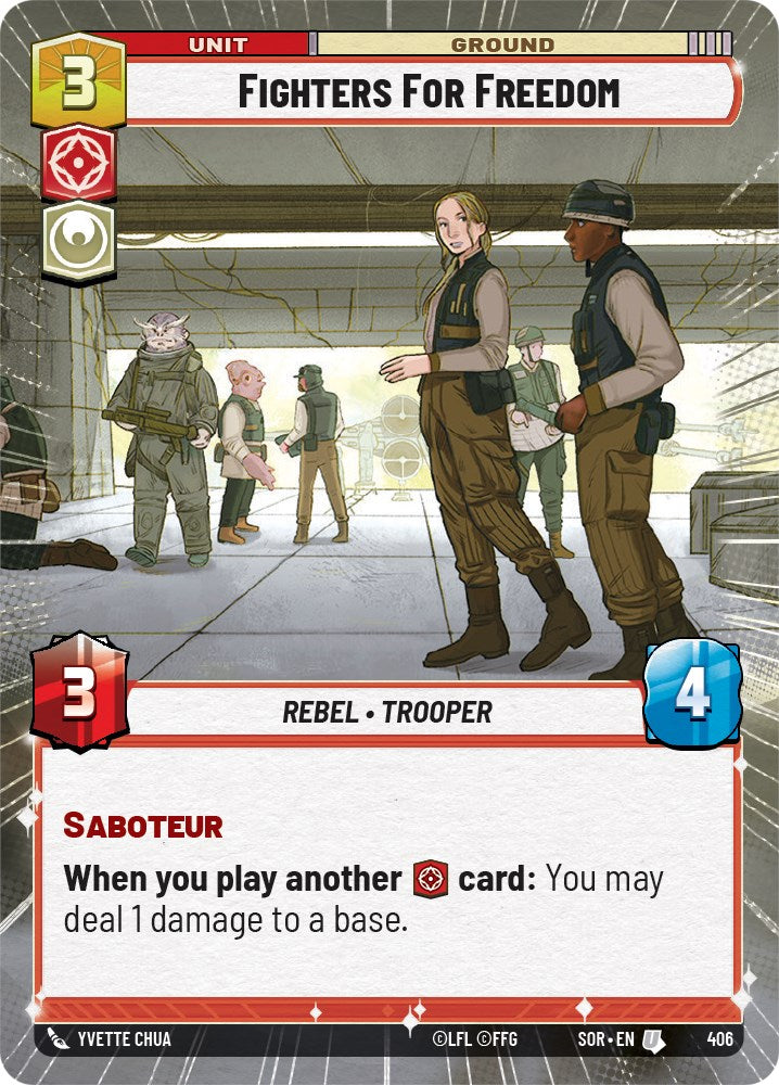 Fighters For Freedom (Hyperspace) (406) [Spark of Rebellion] | Grognard Games