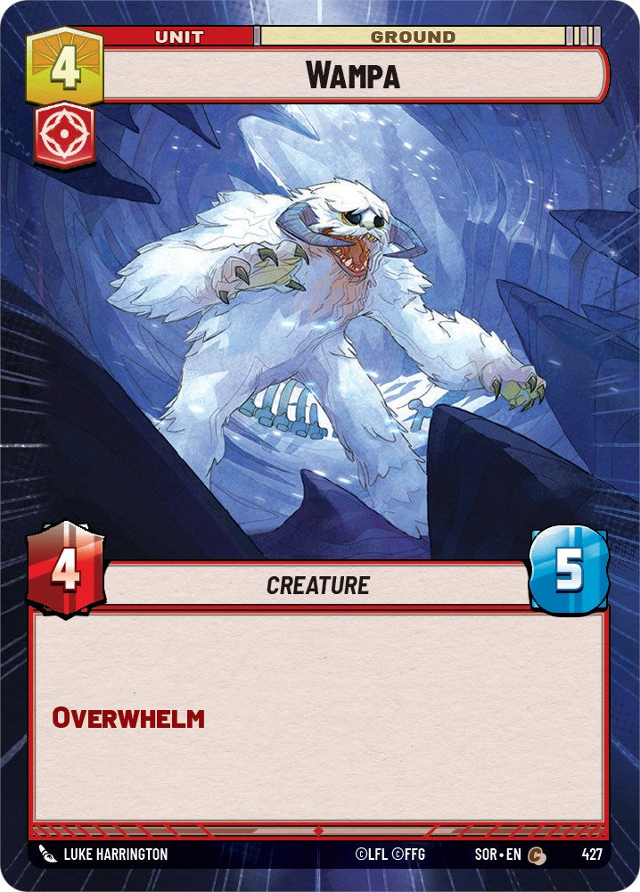 Wampa (Hyperspace) (427) [Spark of Rebellion] | Grognard Games