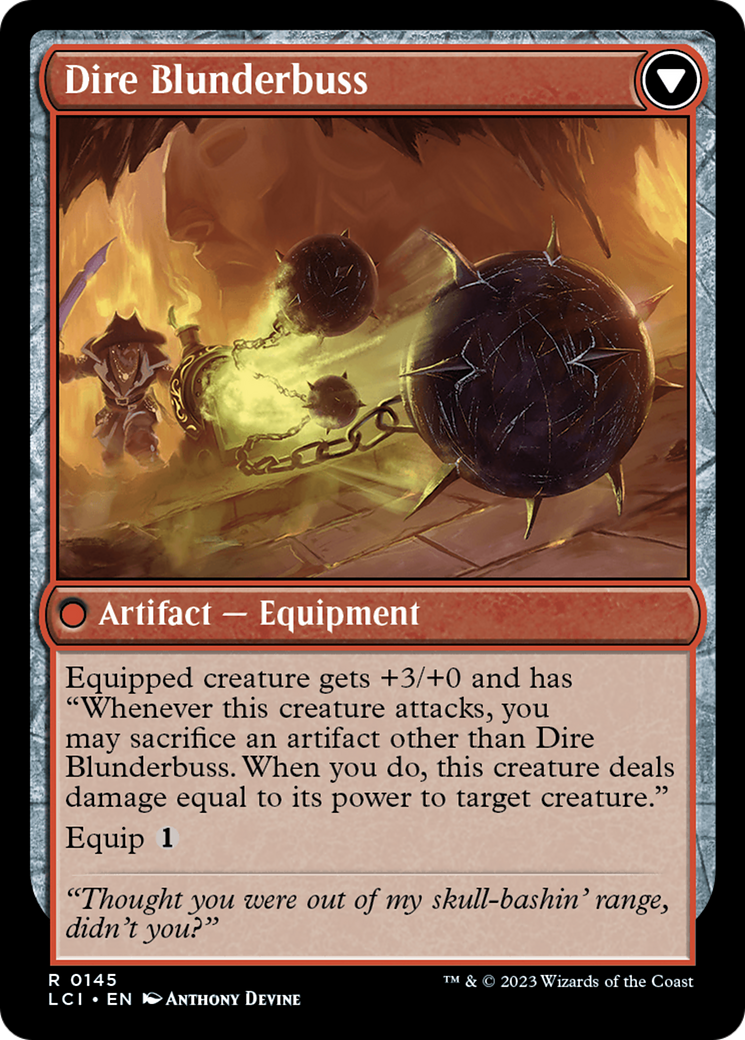 Dire Flail [The Lost Caverns of Ixalan] | Grognard Games