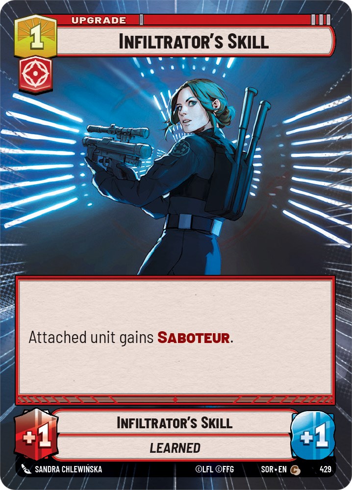 Infiltrator's Skill (Hyperspace) (429) [Spark of Rebellion] | Grognard Games