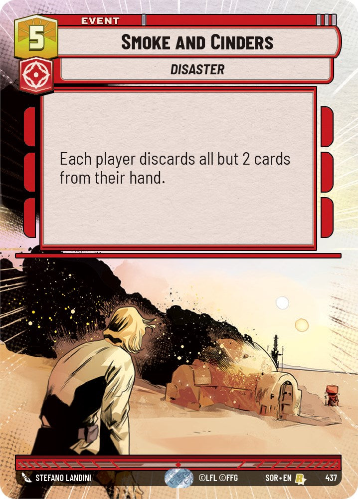 Smoke and Cinders (Hyperspace) (437) [Spark of Rebellion] | Grognard Games