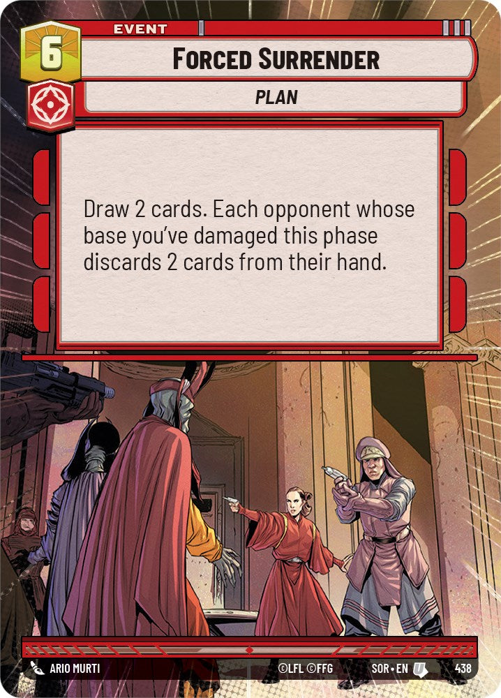 Forced Surrender (Hyperspace) (438) [Spark of Rebellion] | Grognard Games