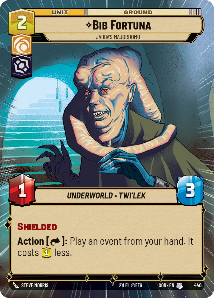 Bib Fortuna - Jabba's Majordomo (Hyperspace) (440) [Spark of Rebellion] | Grognard Games