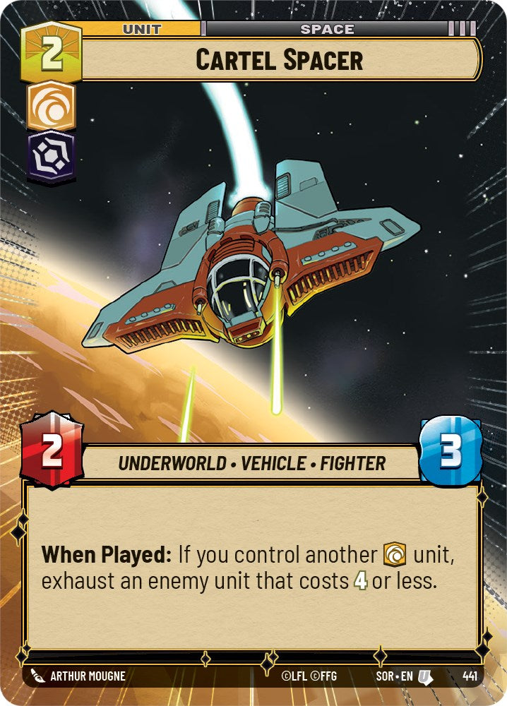 Cartel Spacer (Hyperspace) (441) [Spark of Rebellion] | Grognard Games