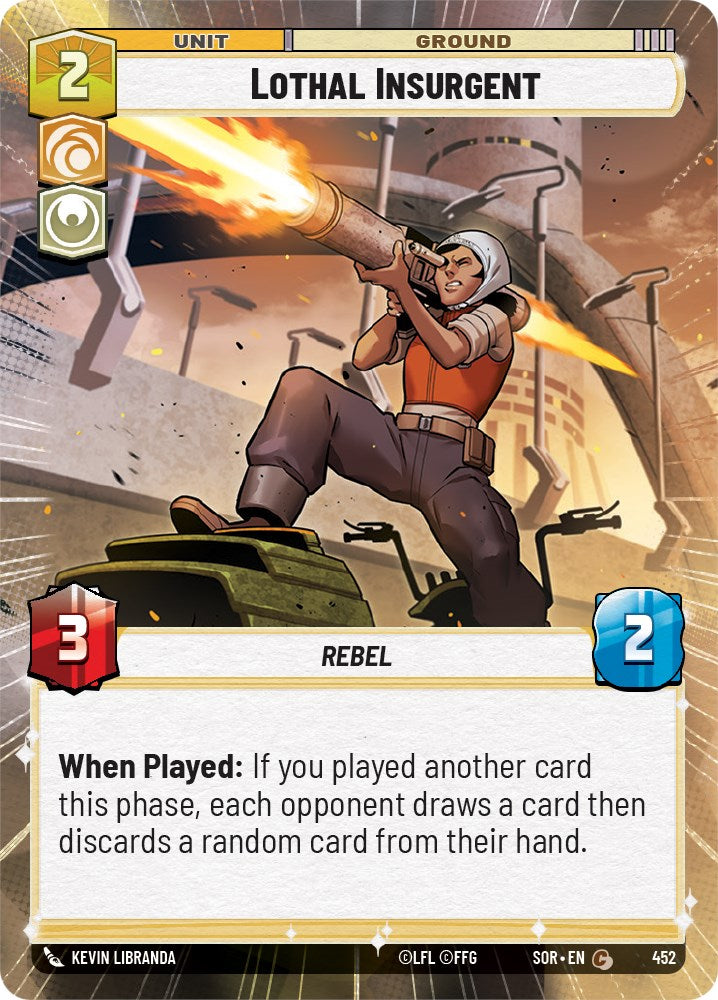 Lothal Insurgent (Hyperspace) (452) [Spark of Rebellion] | Grognard Games
