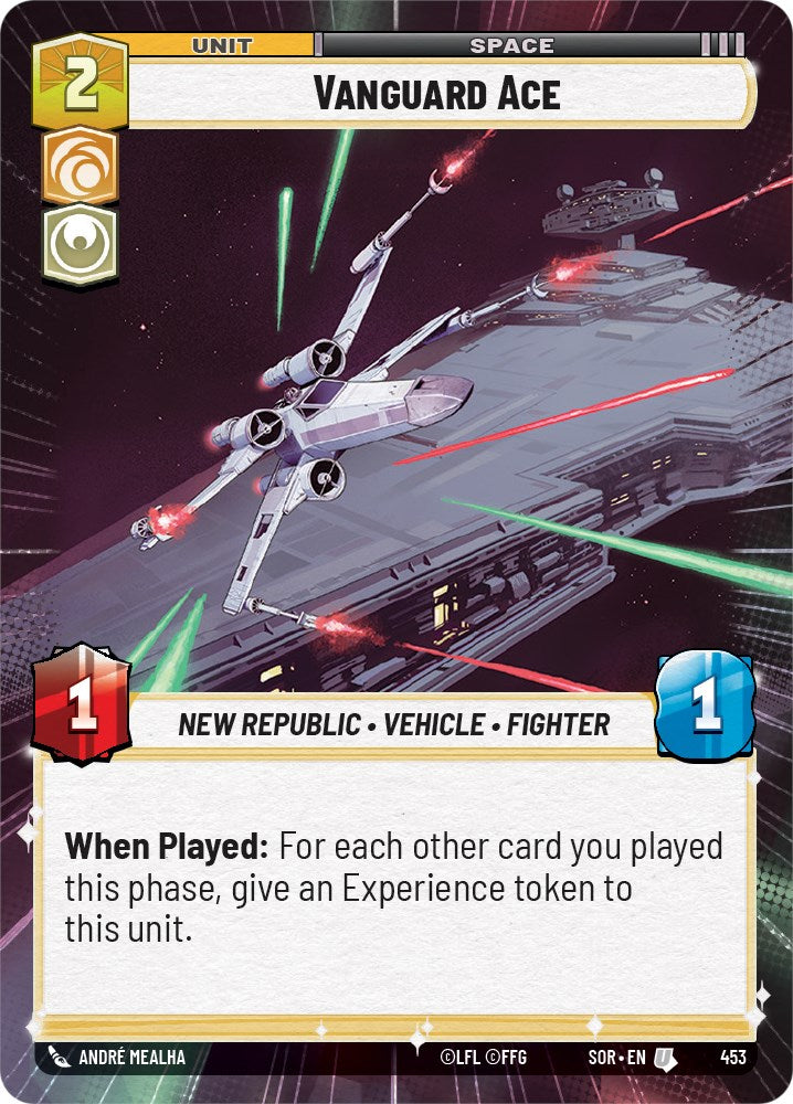 Vanguard Ace (Hyperspace) (453) [Spark of Rebellion] | Grognard Games