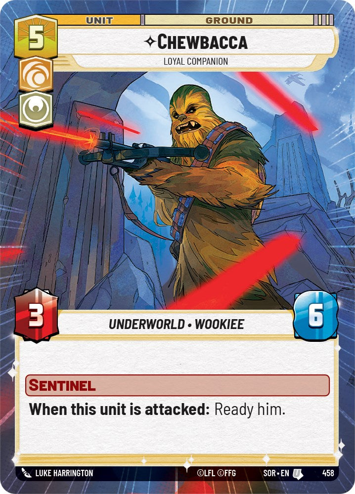 Chewbacca - Loyal Companion (Hyperspace) (458) [Spark of Rebellion] | Grognard Games