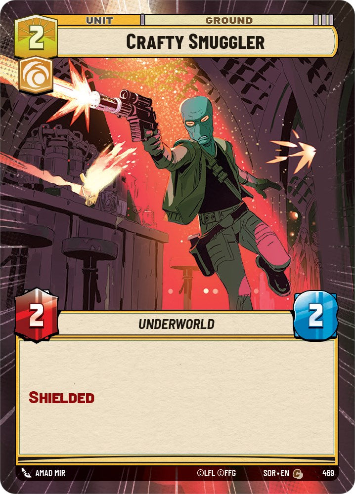 Crafty Smuggler (Hyperspace) (469) [Spark of Rebellion] | Grognard Games