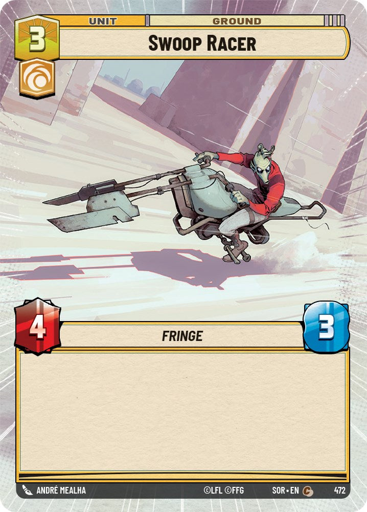 Swoop Racer (Hyperspace) (472) [Spark of Rebellion] | Grognard Games