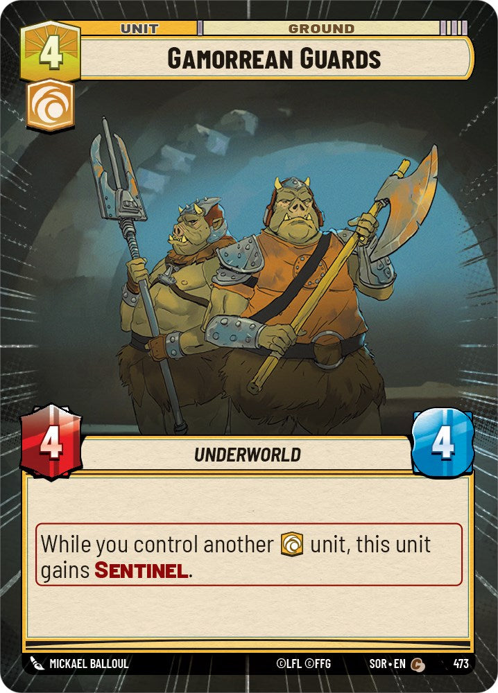 Gamorrean Guards (Hyperspace) (473) [Spark of Rebellion] | Grognard Games