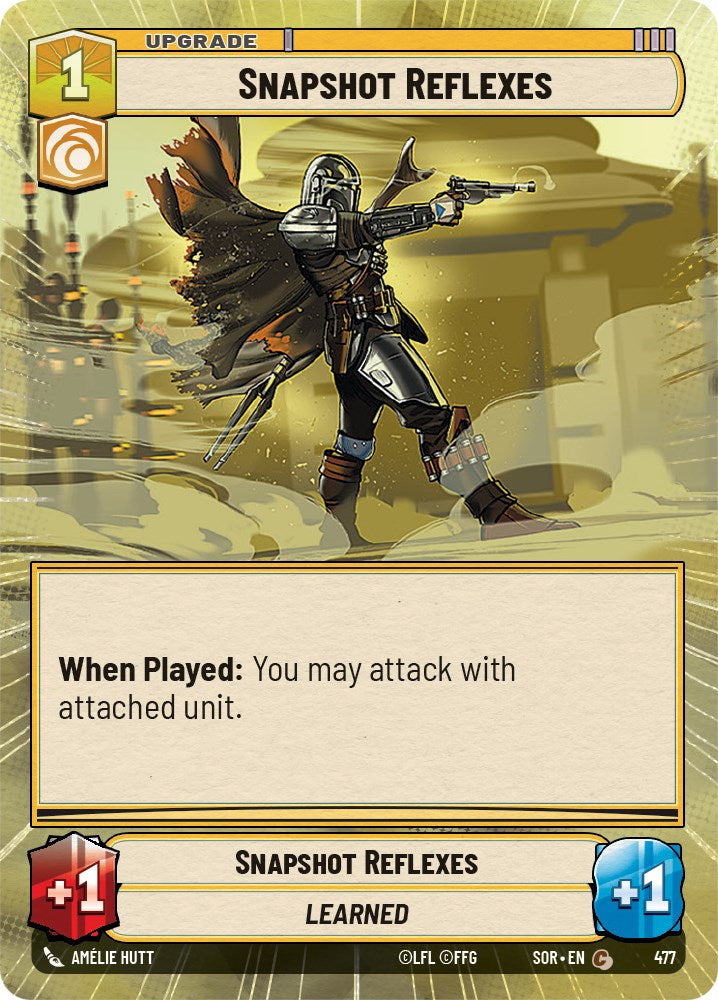 Snapshot Reflexes (Hyperspace) (477) [Spark of Rebellion] | Grognard Games