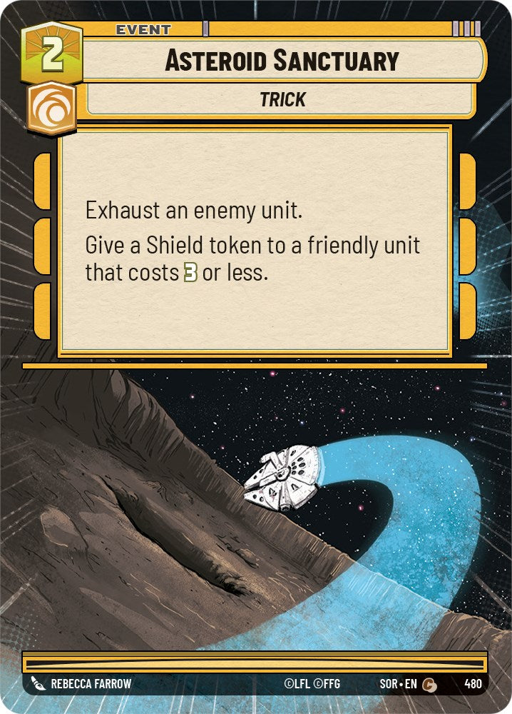Asteroid Sanctuary (Hyperspace) (480) [Spark of Rebellion] | Grognard Games