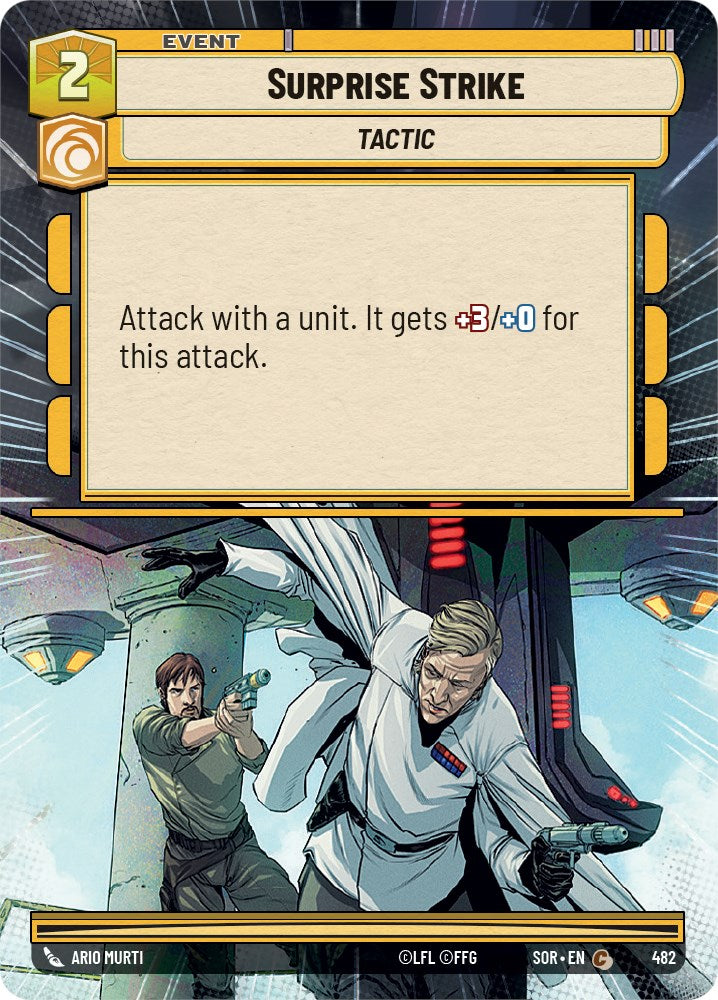 Surprise Strike (Hyperspace) (482) [Spark of Rebellion] | Grognard Games