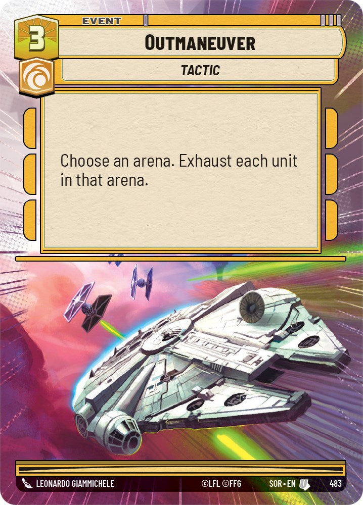 Outmaneuver (Hyperspace) (483) [Spark of Rebellion] | Grognard Games