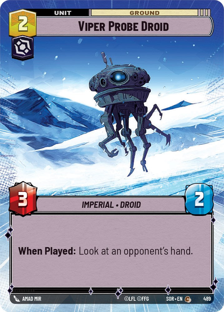 Viper Probe Droid (Hyperspace) (489) [Spark of Rebellion] | Grognard Games