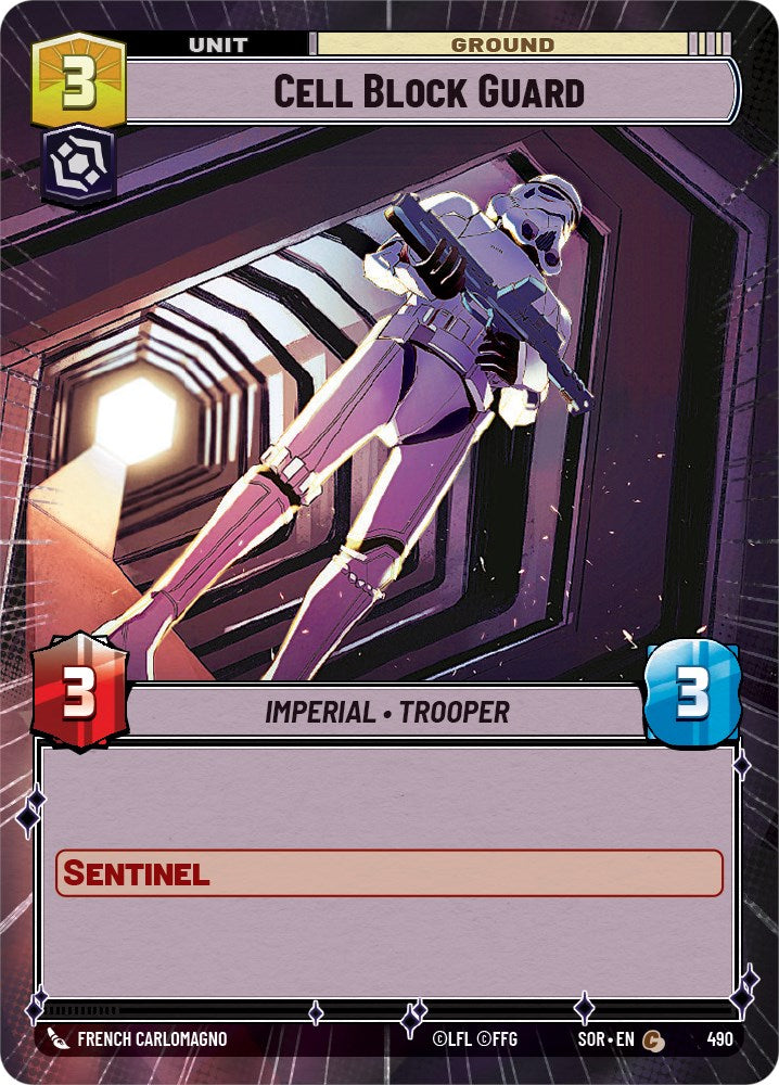 Cell Block Guard (Hyperspace) (490) [Spark of Rebellion] | Grognard Games