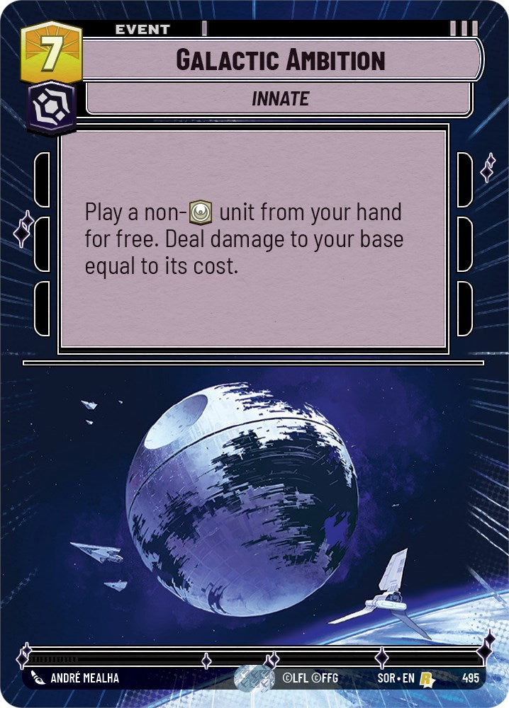 Galactic Ambition (Hyperspace) (495) [Spark of Rebellion] | Grognard Games