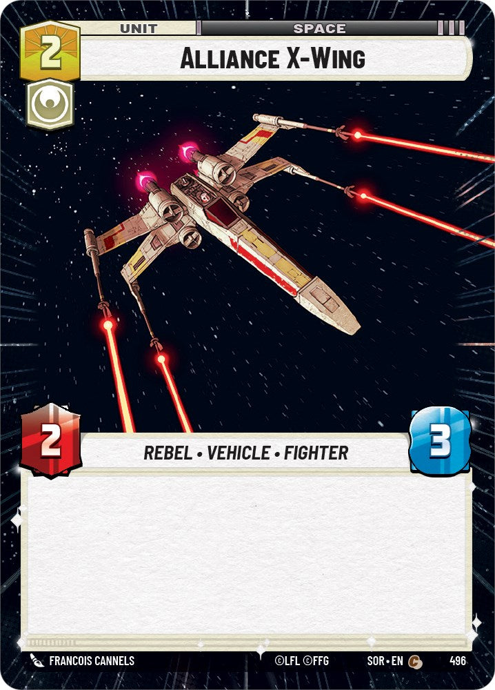 Alliance X-Wing (Hyperspace) (496) [Spark of Rebellion] | Grognard Games