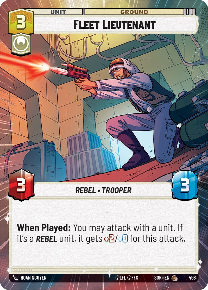 Fleet Lieutenant (Hyperspace) (498) [Spark of Rebellion] | Grognard Games