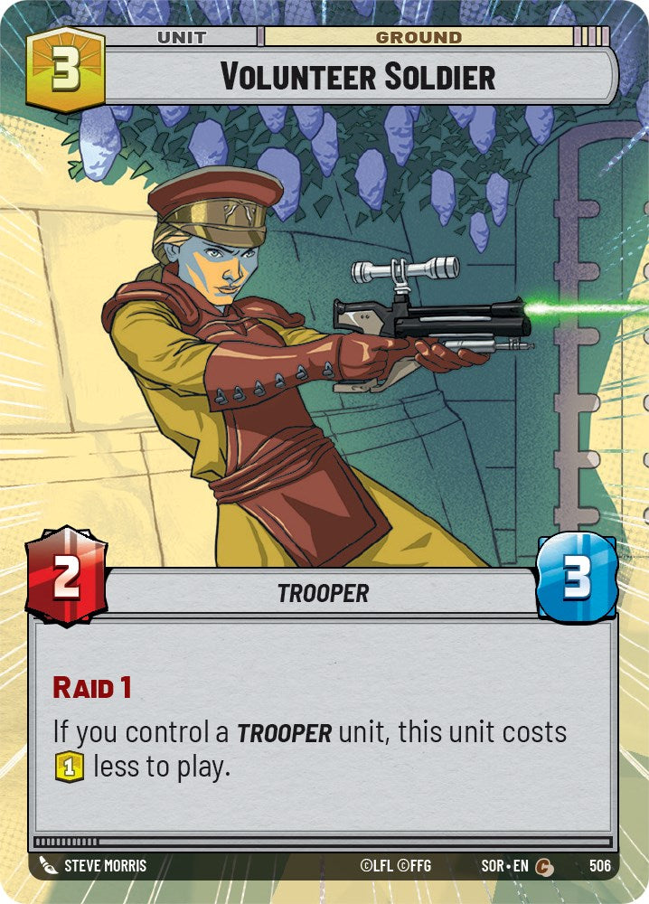 Volunteer Soldier (Hyperspace) (506) [Spark of Rebellion] | Grognard Games