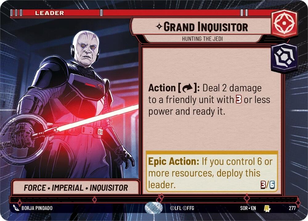 Grand Inquisitor - Hunting the Jedi (Hyperspace) (277) [Spark of Rebellion] | Grognard Games