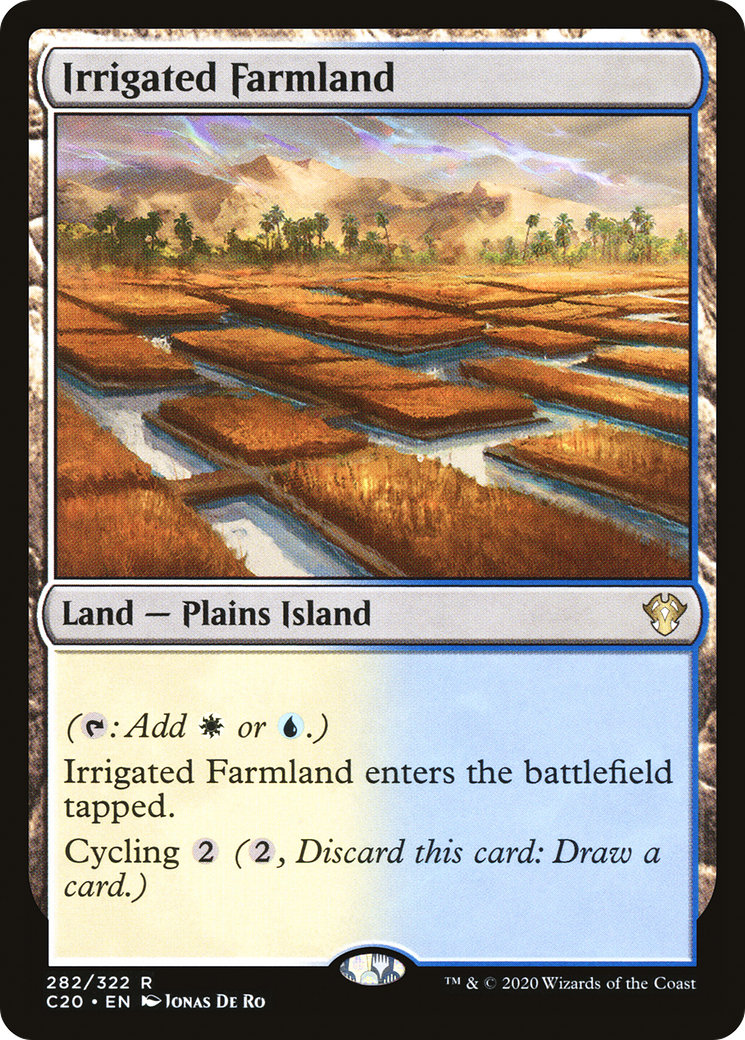 Irrigated Farmland [Commander 2020] | Grognard Games