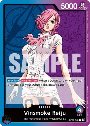 Vinsmoke Reiju (042) (OP06-042) - Wings of the Captain | Grognard Games