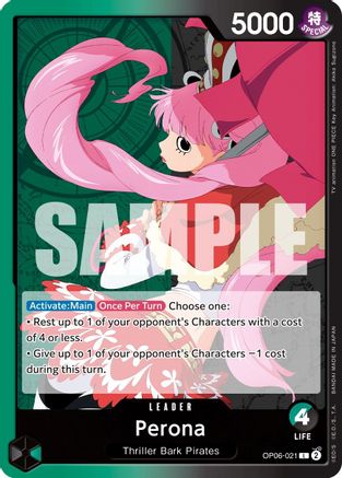 Perona (021) (OP06-021) - Wings of the Captain | Grognard Games