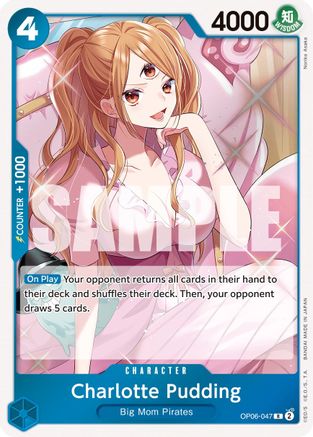 Charlotte Pudding (OP06-047) - Wings of the Captain Foil | Grognard Games