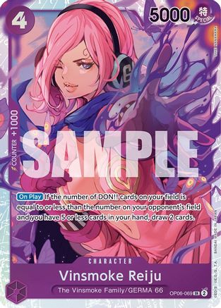 Vinsmoke Reiju (069) (OP06-069) - Wings of the Captain Foil | Grognard Games