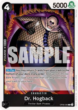 Dr. Hogback (OP06-090) - Wings of the Captain Foil | Grognard Games