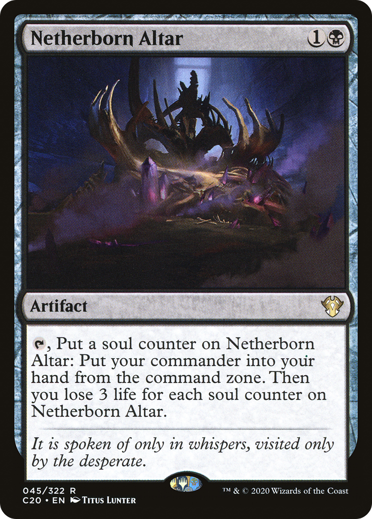 Netherborn Altar [Commander 2020] | Grognard Games