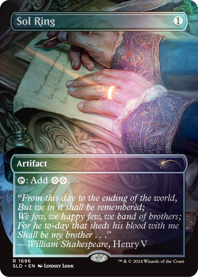 Sol Ring (1696) (Rainbow Foil) [Secret Lair: Sheldon's Spellbook] | Grognard Games