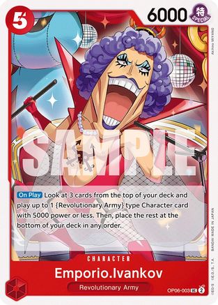 Emporio.Ivankov (OP06-003) - Wings of the Captain | Grognard Games
