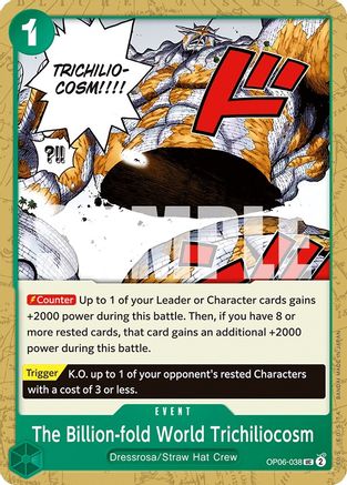 The Billion-fold World Trichiliocosm (OP06-038) - Wings of the Captain | Grognard Games
