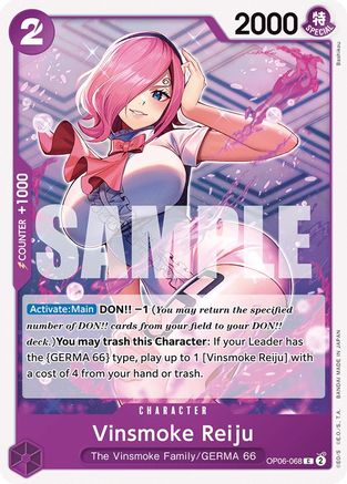 Vinsmoke Reiju (068) (OP06-068) - Wings of the Captain | Grognard Games