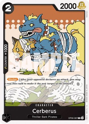Cerberus (OP06-087) - Wings of the Captain | Grognard Games