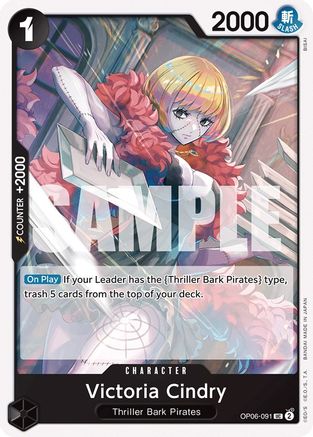 Victoria Cindry (OP06-091) - Wings of the Captain | Grognard Games