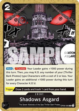 Shadows Asgard (OP06-095) - Wings of the Captain | Grognard Games