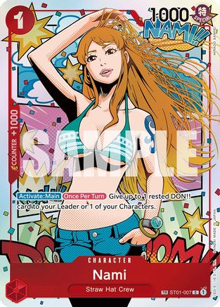 Nami (TR) (ST01-007) - Wings of the Captain Foil | Grognard Games